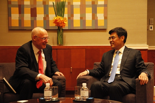 舒印彪出席2017可持续性发展年会并发言