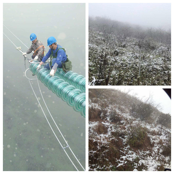 乐山：遇五月飞雪“突袭” 
