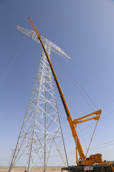 送变电：±1100千伏特高压工程建设侧记 