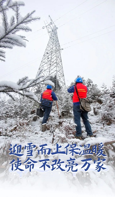 电网头条：这里的雪下得认真，他们保电更认真！9.jpg