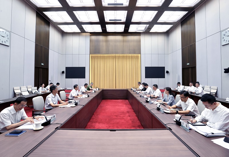 庞骁刚总经理会见中国南水北调集团总经理孙志禹