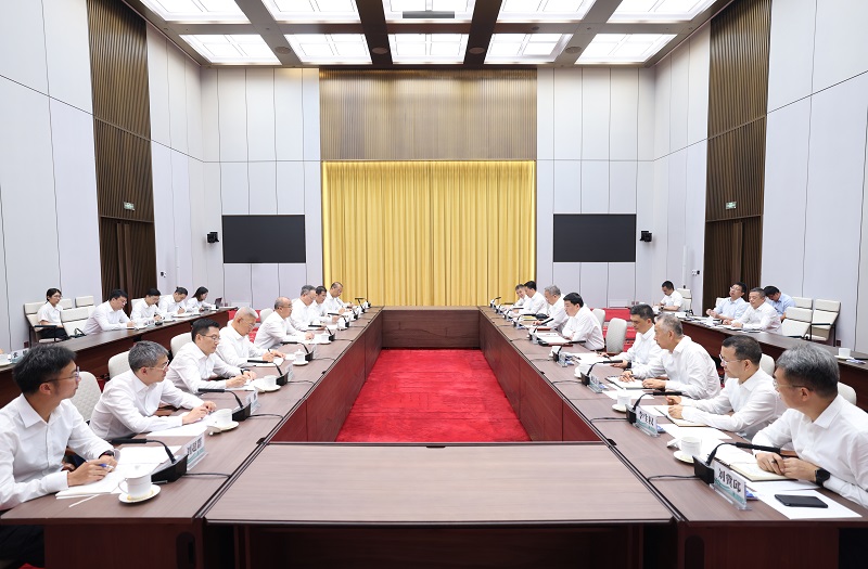 国家电网与怀柔实验室举行会谈