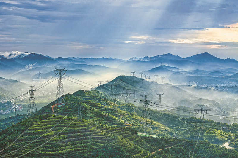 锦绣河山 电网纵横
