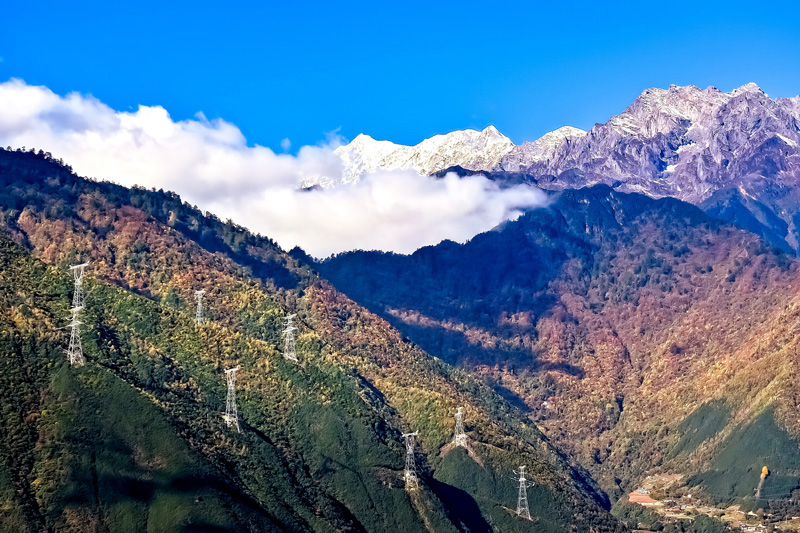 锦绣河山 电网纵横