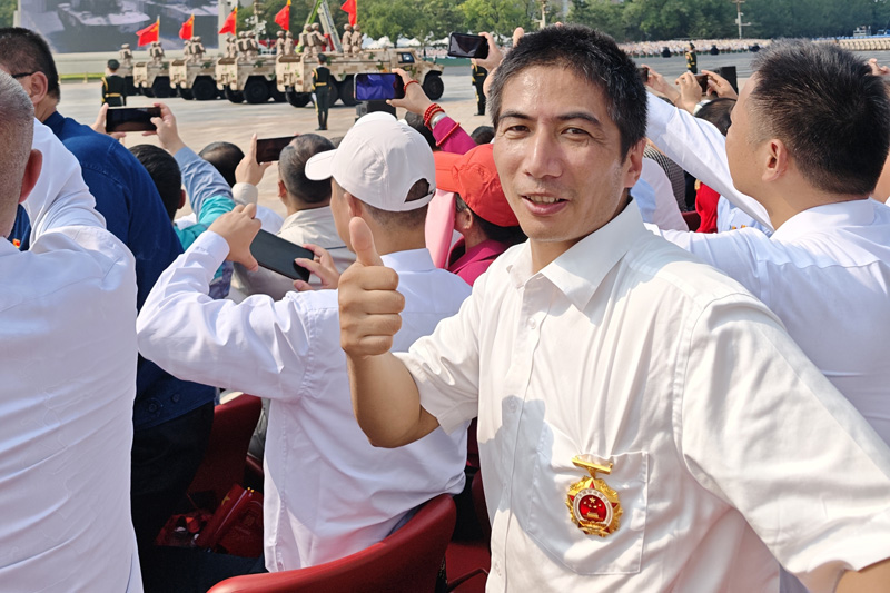国家电网员工受邀观礼：共享胜利荣光 奋进光明征程