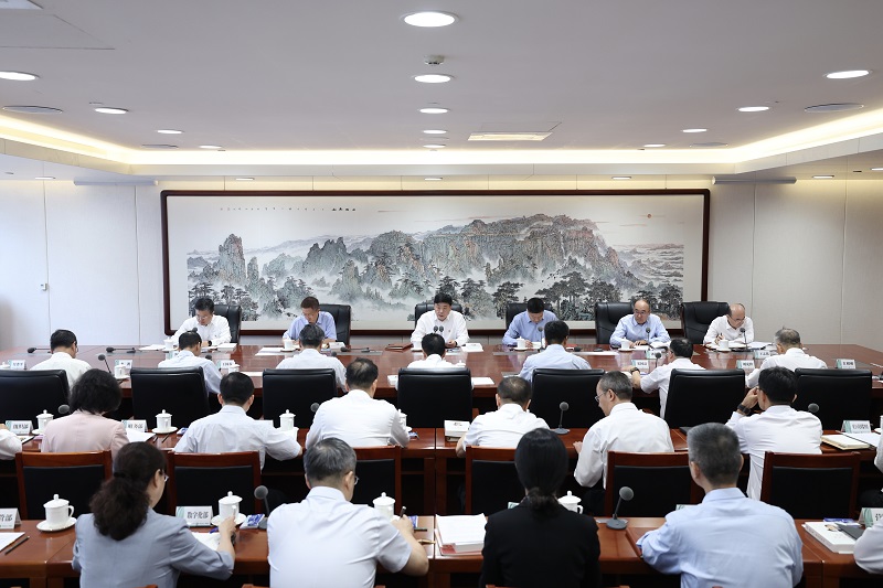 公司党组理论学习中心组集体学习习近平总书记重要论述精神和《习近平谈治国理政》第五卷