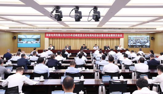 国家电网2025年迎峰度夏总结电视电话会议暨安委会第四次会议召开