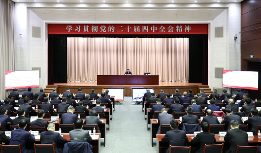 张智刚在中国电科院宣讲党的二十届四中全会精神