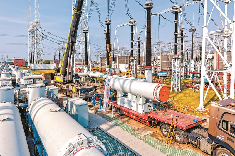 “十四五”国家电网发展成效?高效物资供应保障电网发展