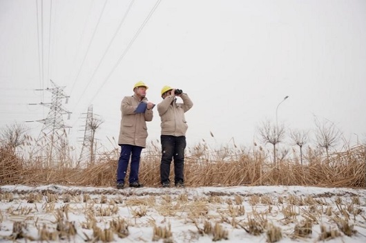 战寒潮保供电 守护民生温度