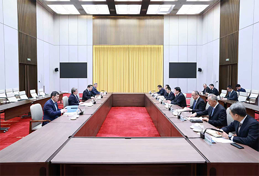 张智刚董事长会见哈萨克斯坦电网公司 董事会主席纳比·艾特扎诺夫