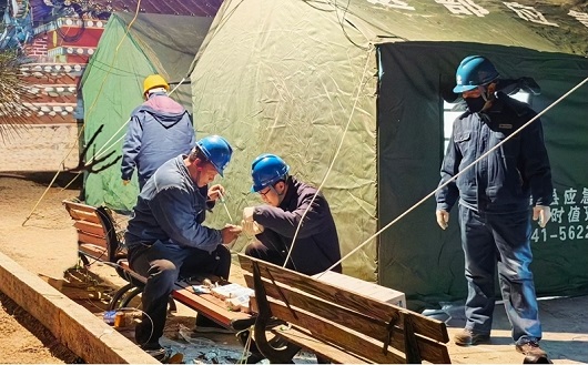 公司全力做好甘肃迭部地震救灾保电工作