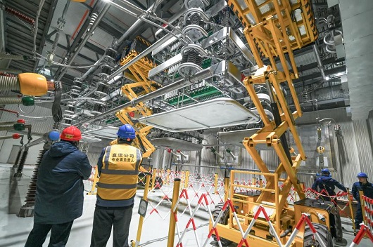 新春走基层｜守护灵宝换流站“超级心脏”