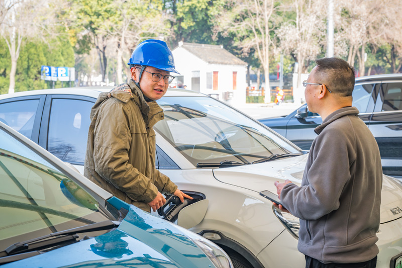 节日我在岗｜绿色出行更便捷