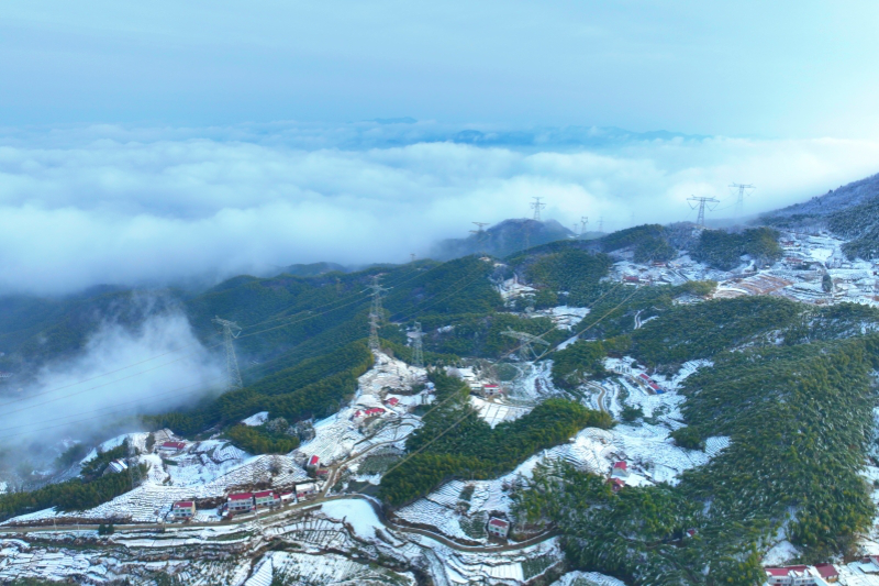 新春走基层丨风雪大别山：青春巡线队的科技保电战