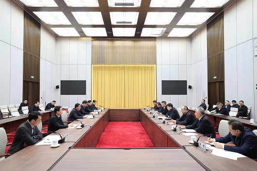 张智刚董事长与吉林省省长胡玉亭举行会谈