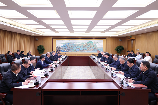 国家电网与青海省委省政府举行会谈