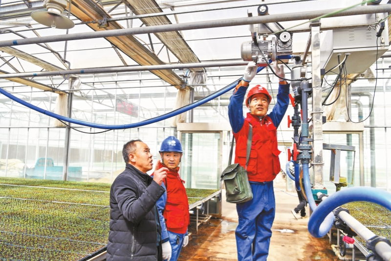 电润良田助春耕