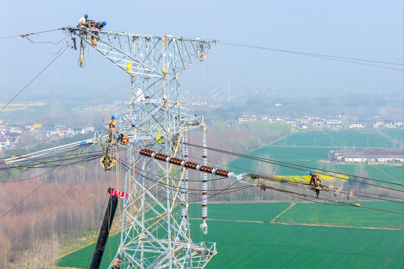 高质量推进电网工程建设