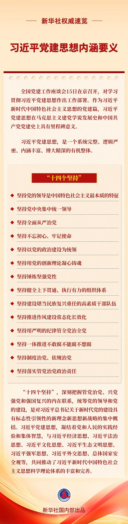 习近平党建思想内涵要义