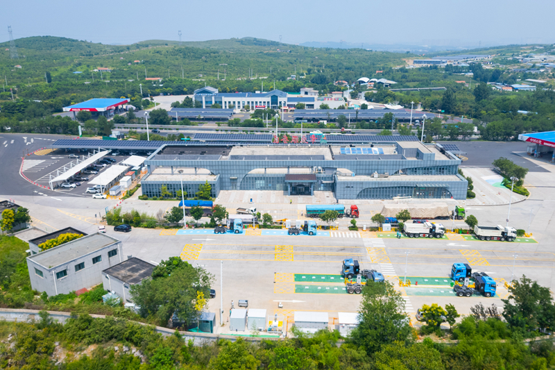全国首座电网友好型大功率重卡充电示范站投运
